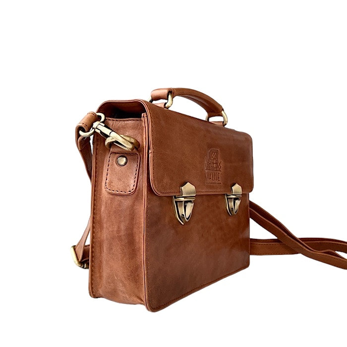 Mini サッチェル ゴールデンタン