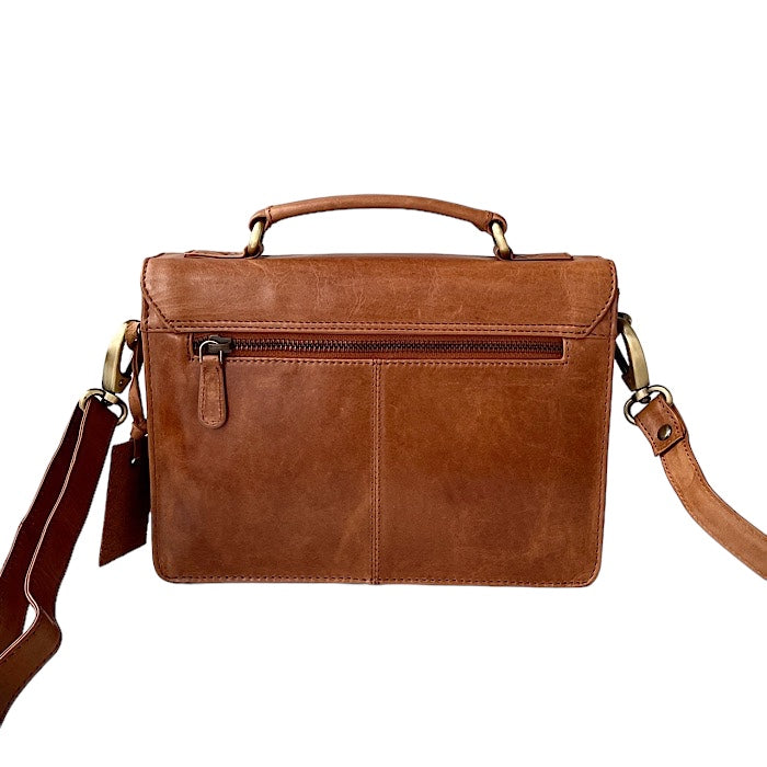 Mini サッチェル ゴールデンタン