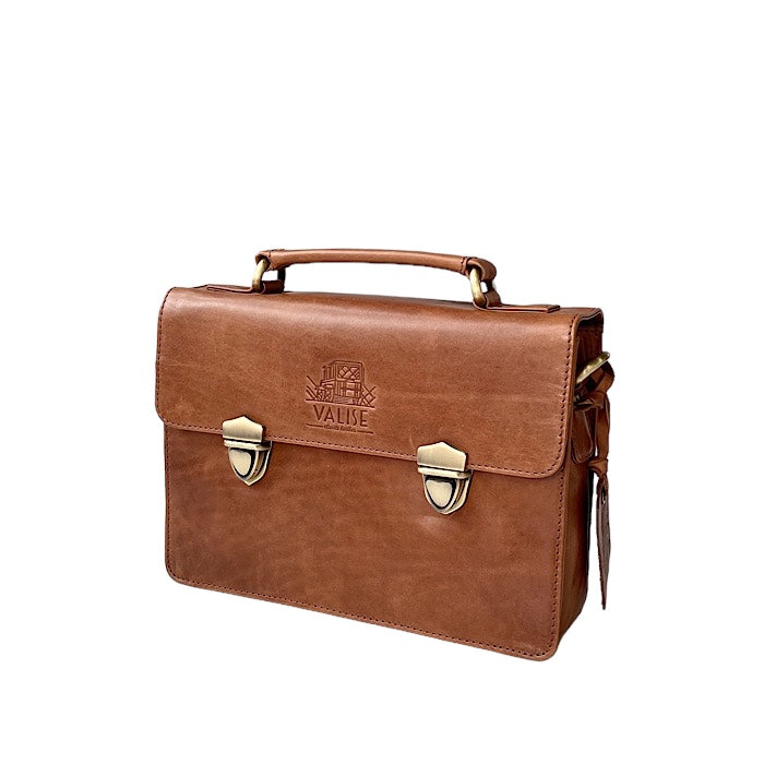 Mini サッチェル ゴールデンタン