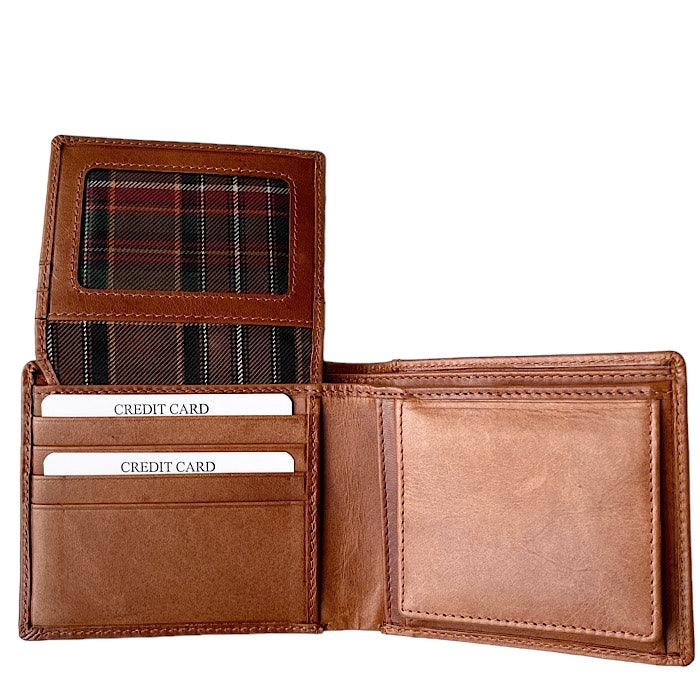 二つ折り財布II ゴールデンタン