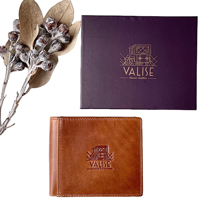 二つ折り財布II ゴールデンタン