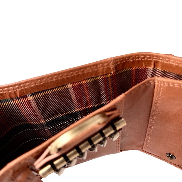 財布付きキーケースII ゴールデンタン