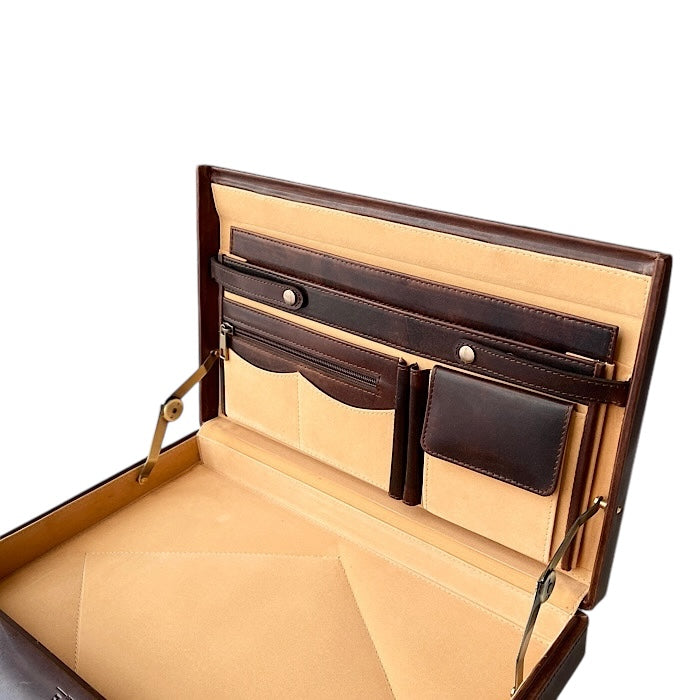 ブリーフケース アンティークブラウン