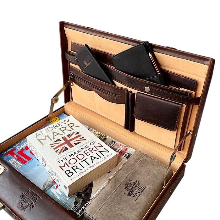 ブリーフケース アンティークブラウン