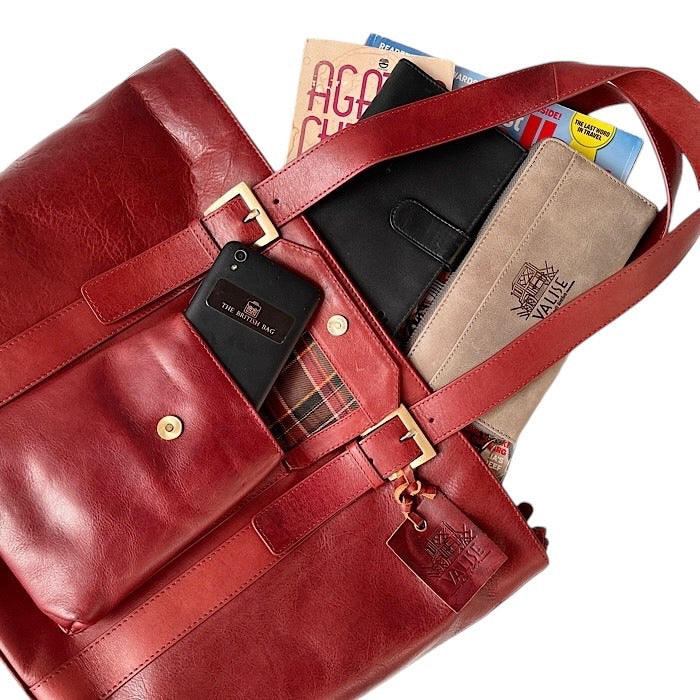 Wide Tote Golden Tan