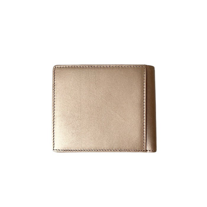 二つ折り財布V シャンパンゴールド