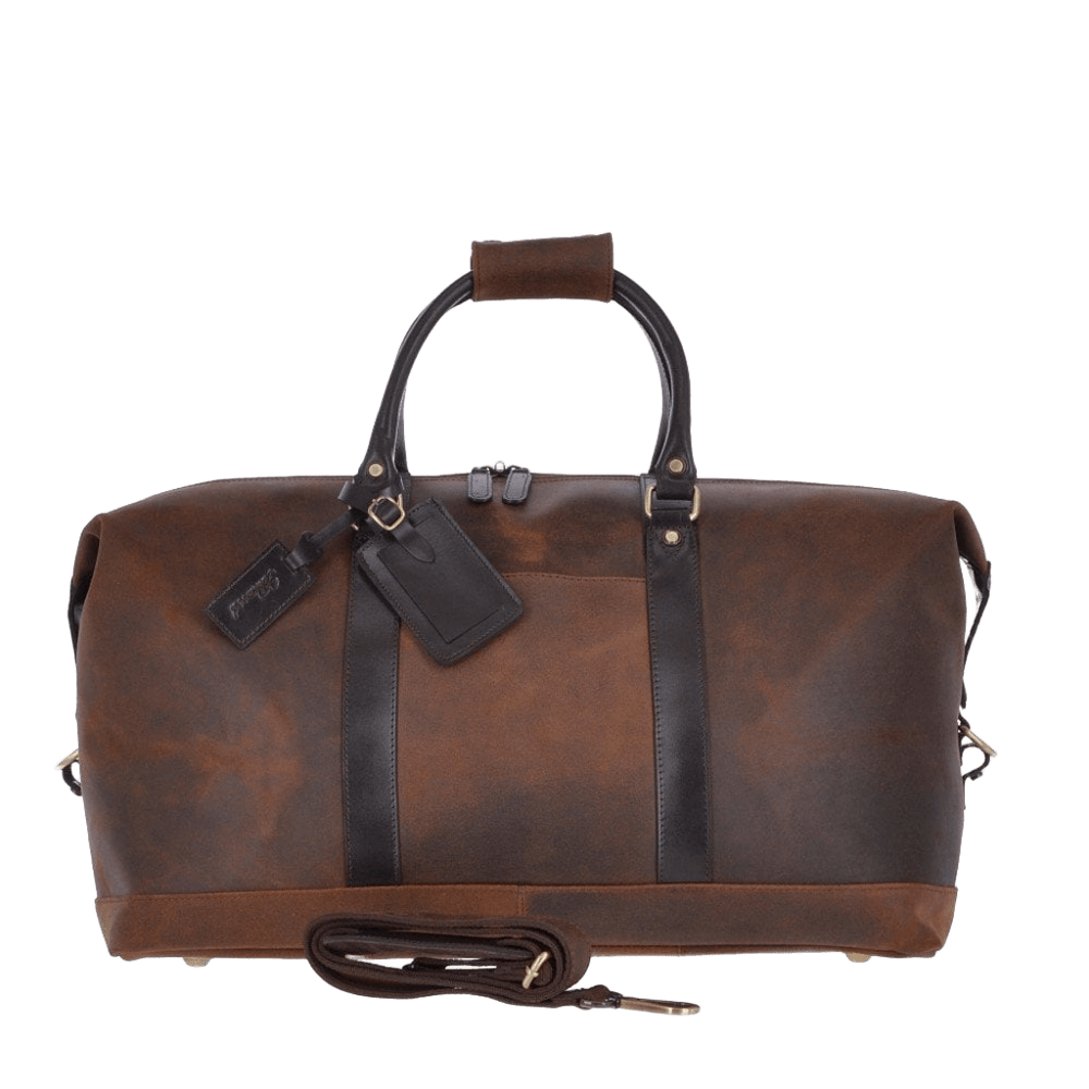 Fisherman's Wharf ボストンバッグ ブラウン Marcus ボストン Oily Brown
