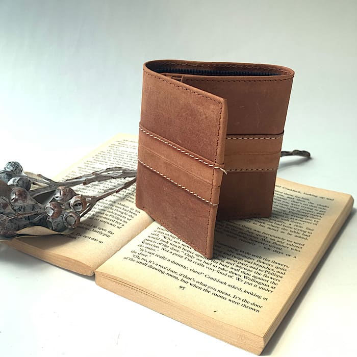 PrimeHide レザーウォレット Brown