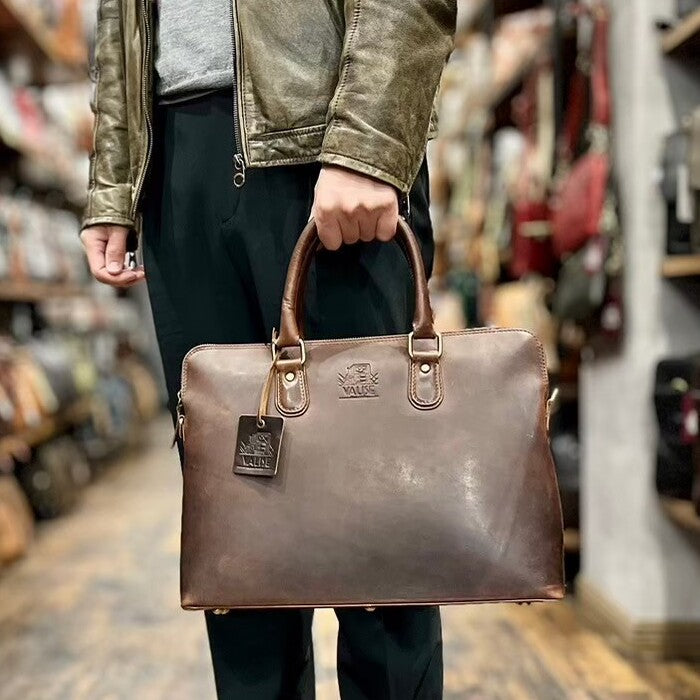 Medium ビジネス アンティークブラウン