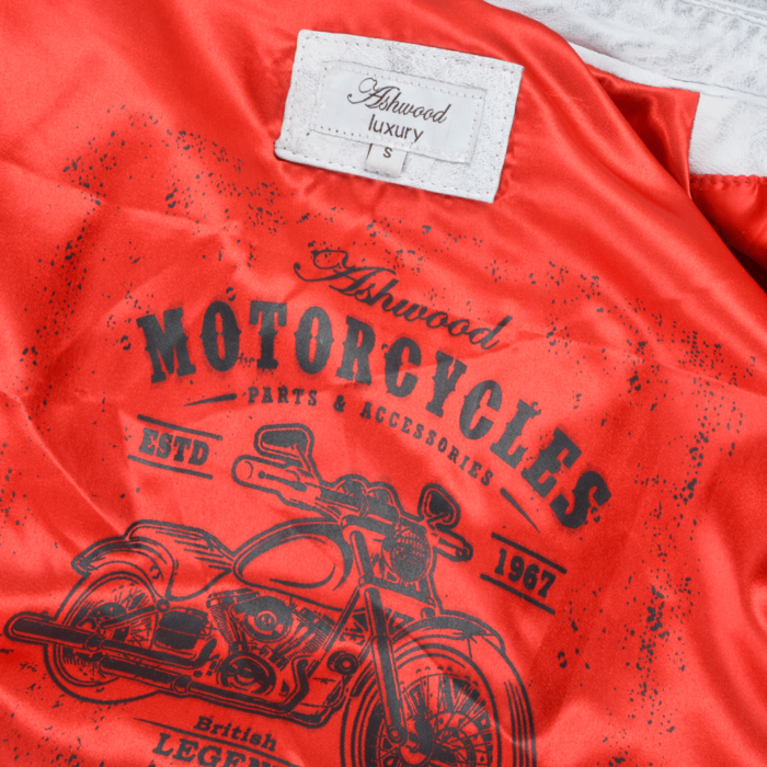 Ashwood レザージャケット 2483(L) SnowyWhite