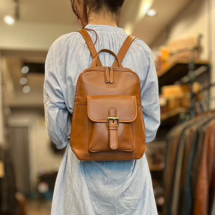 Small Backpack Golden Tan