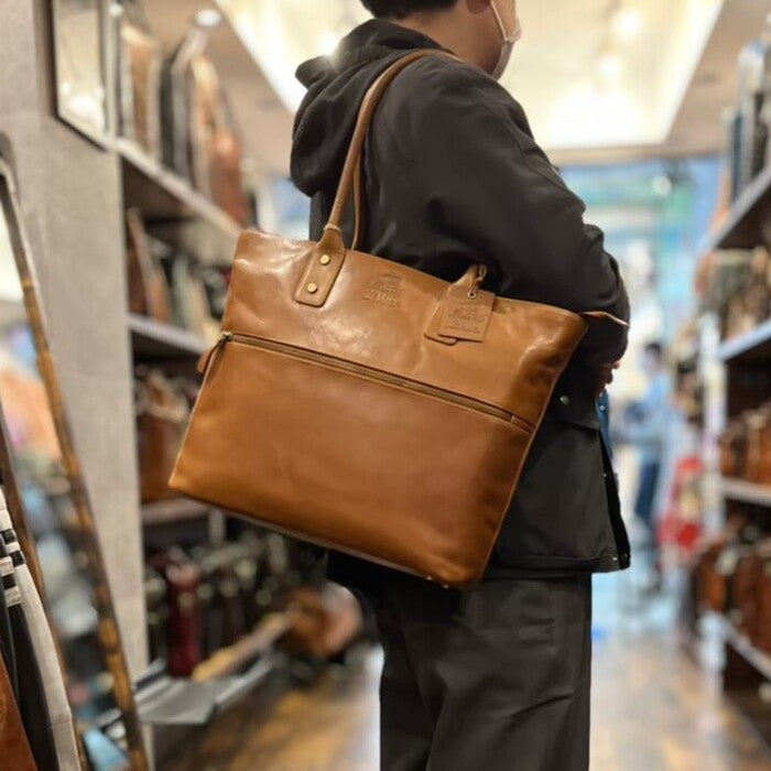 Large トート ゴールデンタン
