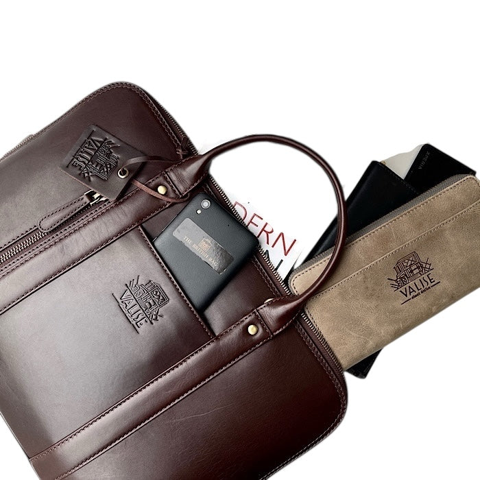 Small ビジネス　チョコブラウン