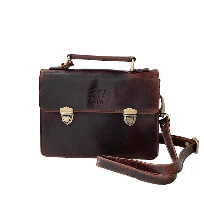 Mini Satchel Antique Brown