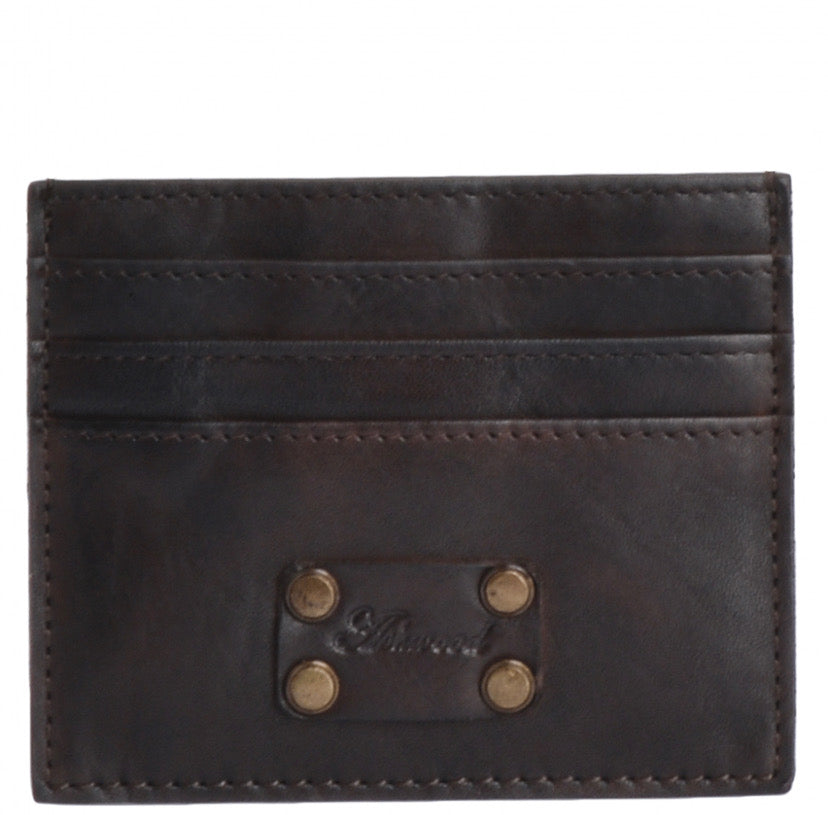 Ashwood Card Case Brown