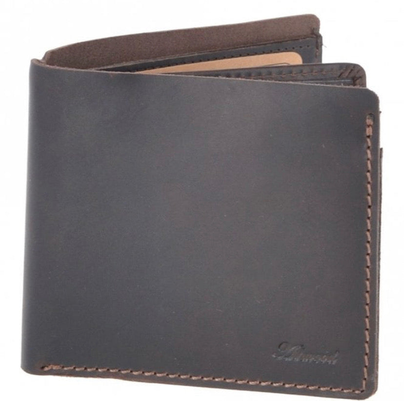 Ashwood Bi-fold Leather Wallet Brown