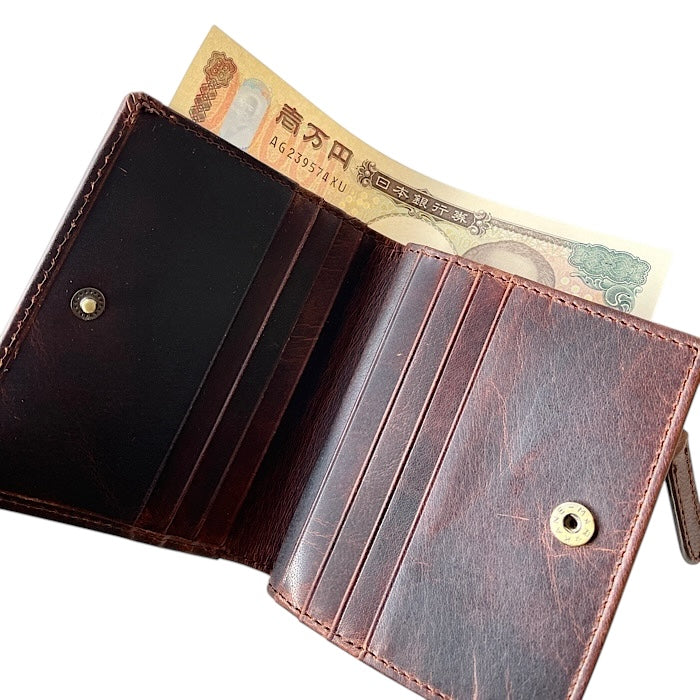 SMALL WALLET Antique Brown