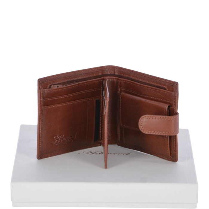 Ashwood レザーウォレット 1258 Tan