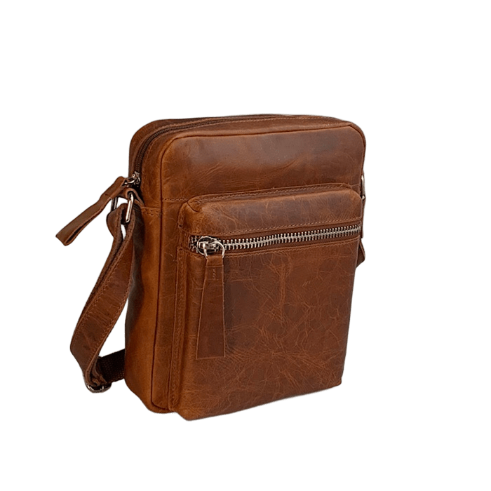 [S] OILY HUNTER Shoulder Bag Tan