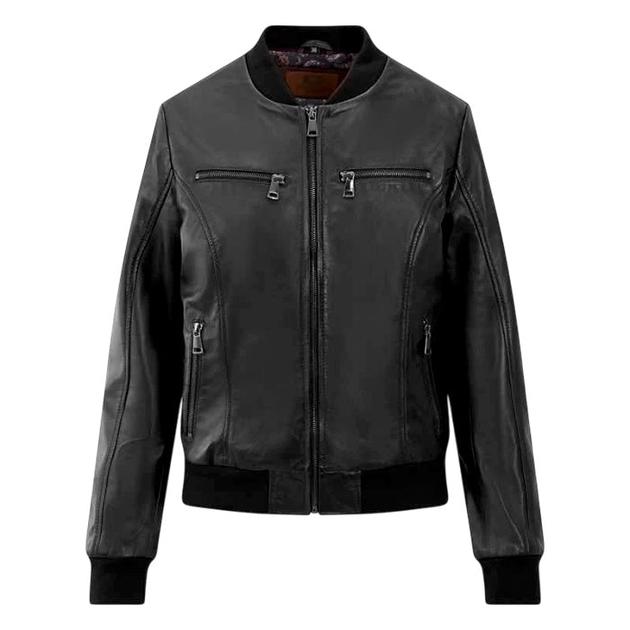 Ashwood Leather Jacket 2101(XL) Black