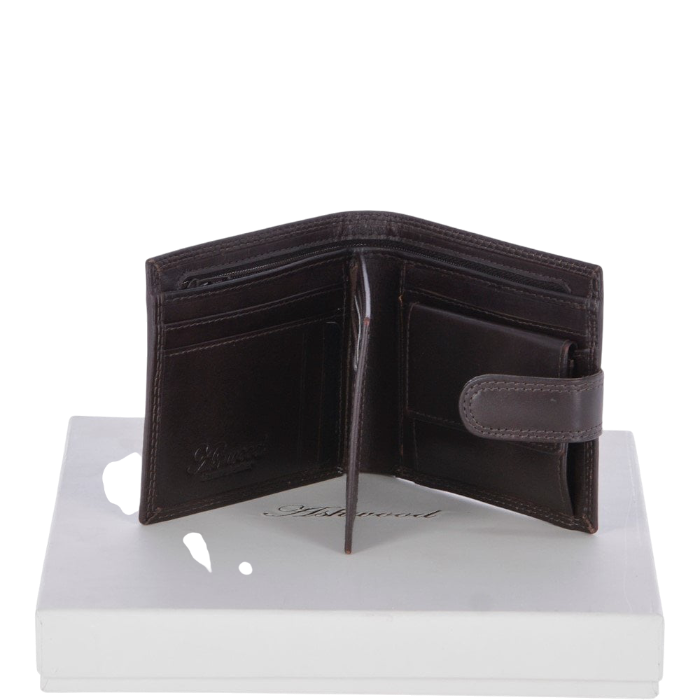 Ashwood レザーウォレット 1258 Brown