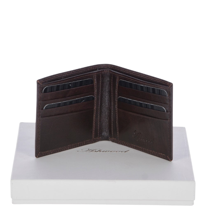 Ashwood レザーウォレット 1211 Brown
