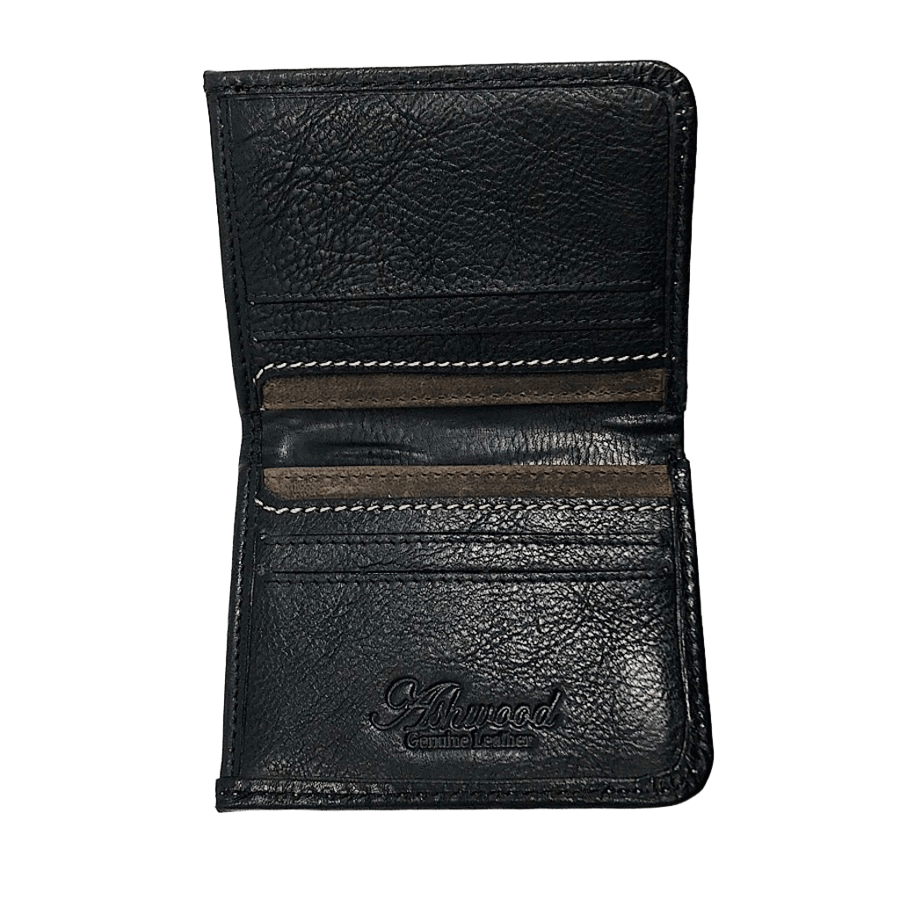 Ashwood 1556 レザーカードケースBlack