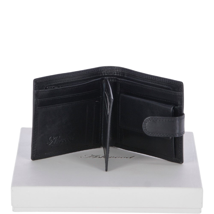 Ashwood レザーウォレット 1258 Black