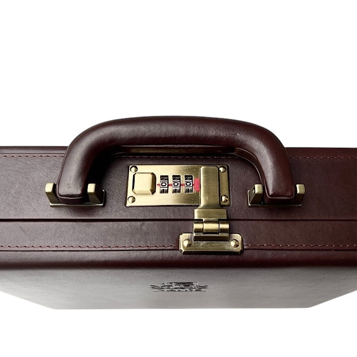 Medium ブリーフケース  チョコブラウン