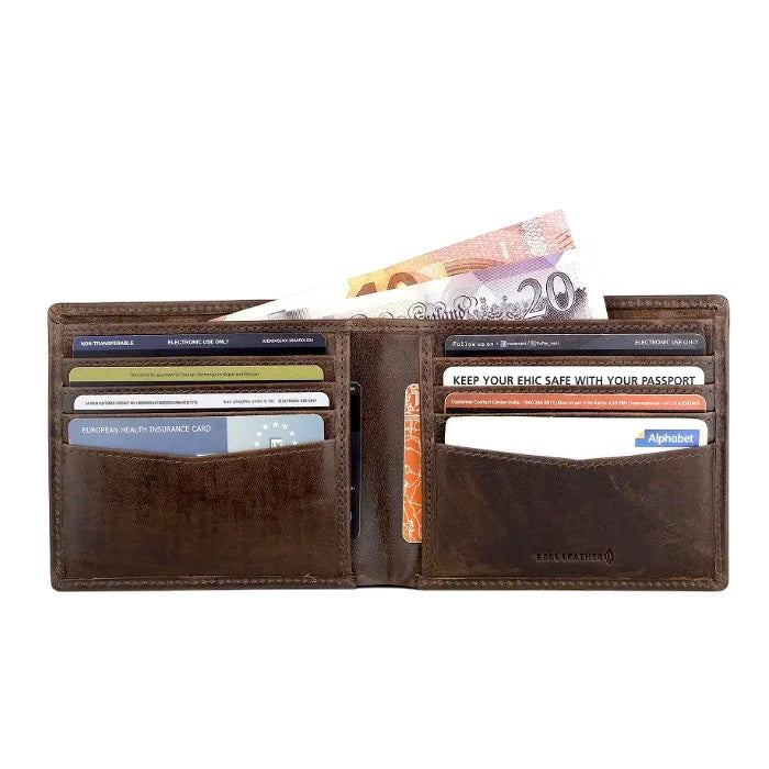 Primehide レザーウォレット 2504 Brown