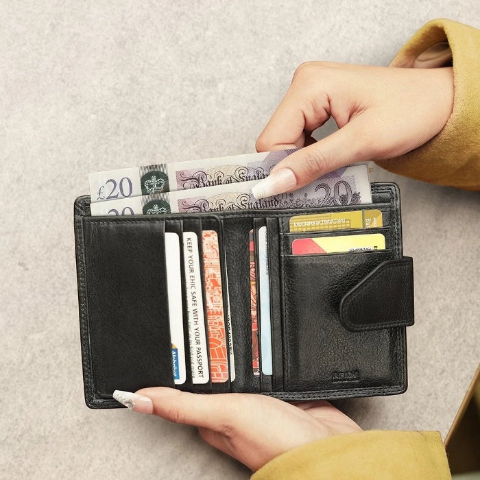 Ashwood Leather Wallet 1881 Chestnut