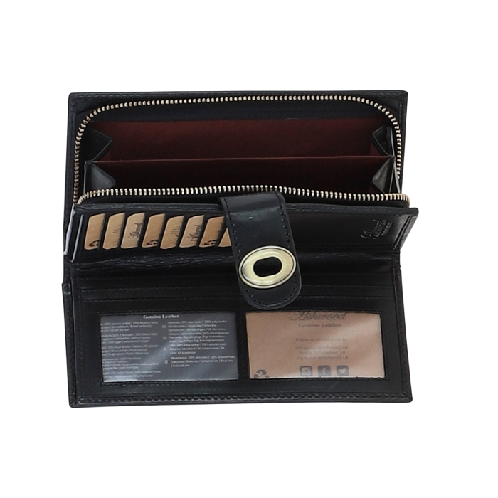 Ashwood Leather Wallet 1558 Black
