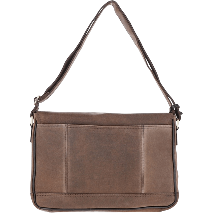 [L] Edward Shoulder Bag Oily Brown