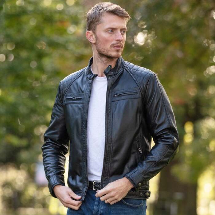 Ashwood Leather Jacket 2101(L) Black