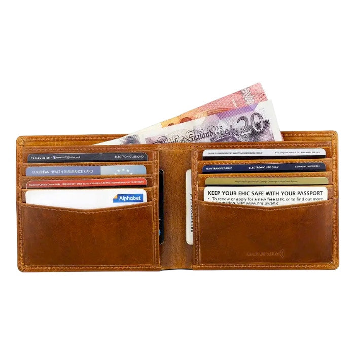 Primehide レザーウォレット 2504 Tan