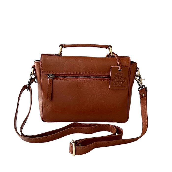 Square Satchel Golden Tan