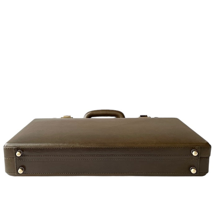 Small Briefcase Racing Green