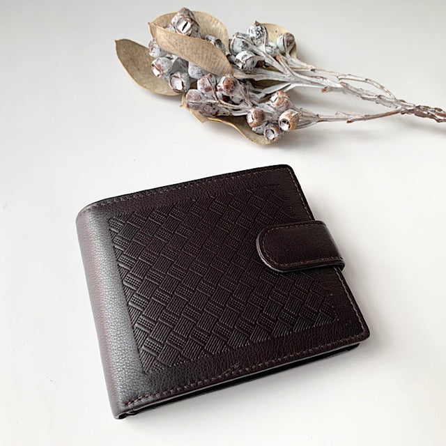 PrimeHide Leather Wallet Brown