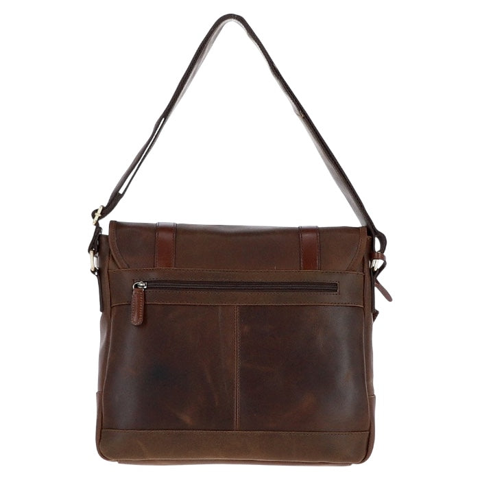 [L] Jackson Shoulder Bag Oily Brown