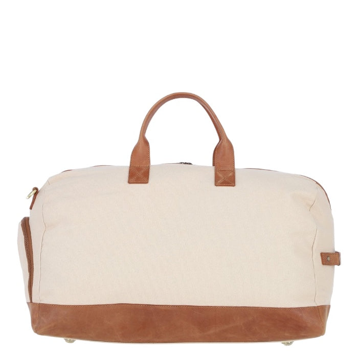 FEN-757 Tan/Cream キャンバス&レザー
