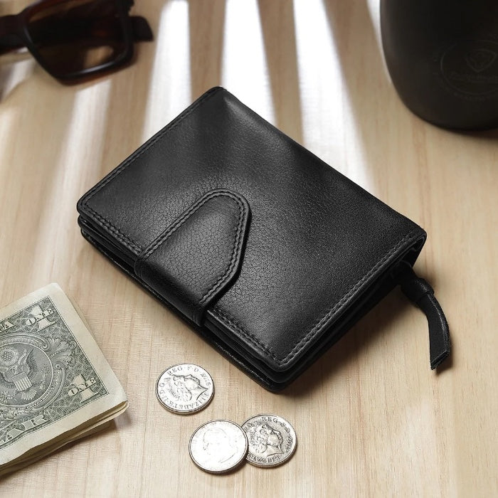 Ashwood Leather Wallet 1881 Chestnut