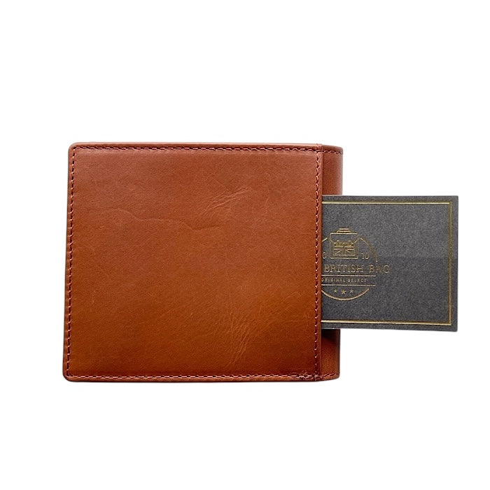 Bi-fold wallet (without coin purse) Golden Tan