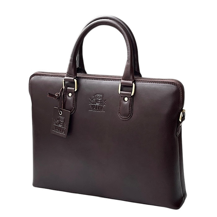 【希少品】高級　ハートマン ダレスバック　ブラウン　ロゴ　2way ショルダー紐 81wind】 ミニダレスバッグ アンティーク | アンティーク革工房
