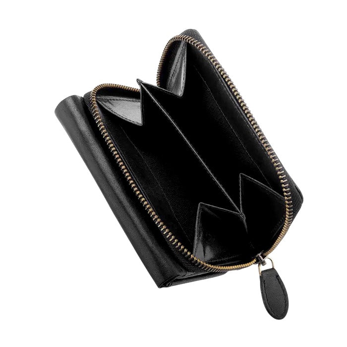 Primehide 三つ折りレザーウォレット 25713 Black