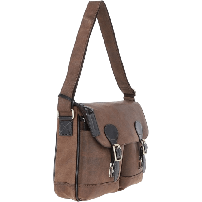 [L] Edward Shoulder Bag Oily Brown