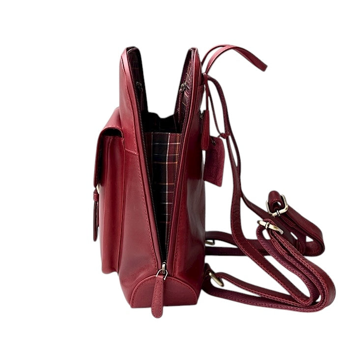 Small Backpack Black Cherry