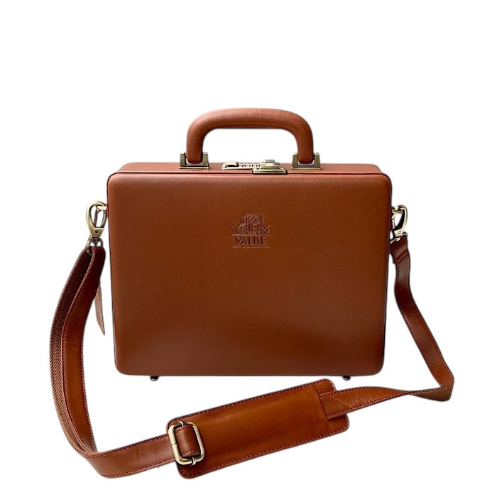 Medium ブリーフケース  ゴールデンタン