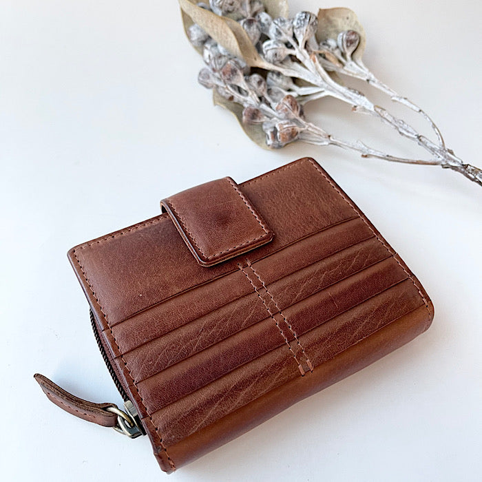 PH Leather Wallet Brown