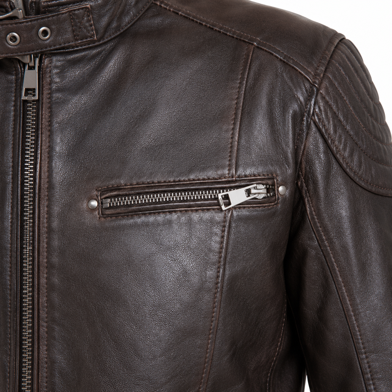 【数量限定】Ethan Brown /British Classic Leather Jacket