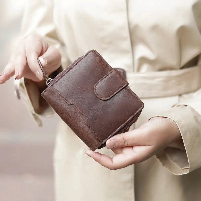 Primehide レザーウォレット 25714 Brown